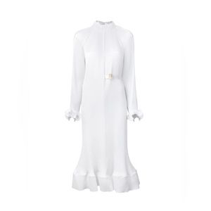 Tibi pleated midi dress